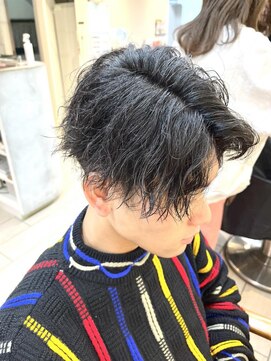 テトラ バイ ネオリーブ 横浜西口店(tetra by neolive) ツイスパから1ヶ月後のカット!