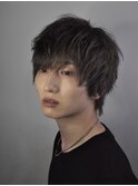 ハイライト×ツーブロック