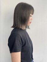 コト 福井大和田店(coto) 福井　ブリーチなし　透明感オリーブグレージュ　髪質改善