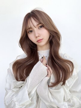 アフロートリノ(AFLOAT Leino) 大人可愛い韓国ヘア くびれヘア レイヤーカット 顔まわり#