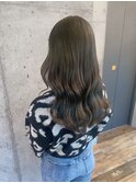 【LANY横浜】オリーブベージュ×ロング