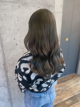 レニーバイエース(LANY by ACE) 【LANY横浜】オリーブベージュ×ロング