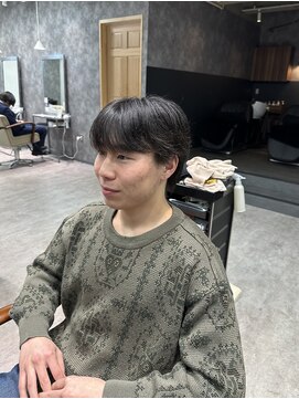 フォンド 津田沼(fond.) ハイライト/マッシュパーマ/ウルフ/アッシュブラック/津田沼