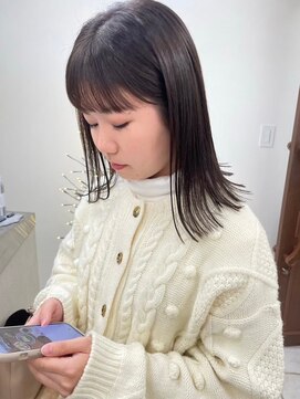 プフ 伏見(puf) [puf 伏見/丸の内/栄/名古屋]透明感カラーミディアム★鳥山