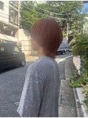 ノンジアミンカラー×オレンジブラウン