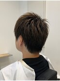 メンズナチュラルショートレイヤーヘアスタイル<中野/メンズ>
