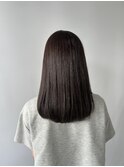 誰でも顔色が綺麗に映る◎王道ストレート×アッシュブラウン