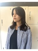 ミディアム×くびれ巻き
