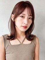 キリ 表参道(kyli)&nbsp;前髪うる艶髪レイヤーカット20代30代40代◎美髪斜めバング