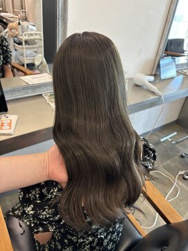 グリードヘアー(greed hair) オリーブグレージュ