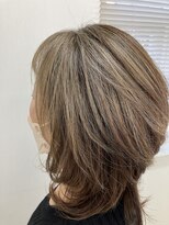 ベルパーム イースト店(belle perme) 大人かわいい外ハネウルフ
