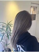 白髪ぼかしハイライト