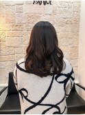 大人のかわいいを作るうる艶ヘアと巻き髪アレンジ#3