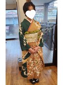 振袖着付け＋ヘアセット