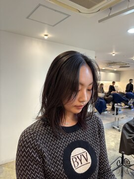 ヘアーブレイス(hair brace) 黒髪×さりげレイヤー