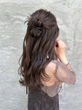 フーコー 一枝店(fuhcoh) カチモリハーフアップ