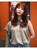 【髪質改善】ケアカラー( カラー + 髪質改善 ) ￥14000
