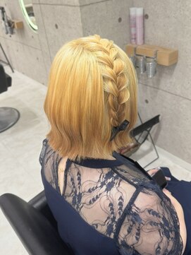 ヘア サロン クラン 東心斎橋店(hair salon clan) 網たらし