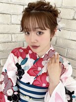 ハウス(HAUS.)&nbsp;花火大会／浴衣着付け／ショート／ヘアアレンジayaka