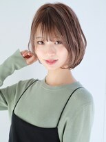 ガリカ 両国(Gallica) 『 グレージュ × ダブルカラー 』 外国人風ボブ☆