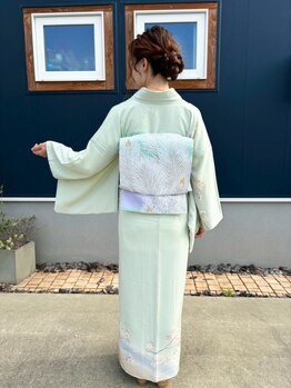 ランリ 金山 名古屋(Ranri)の写真/【金山徒歩2分/ヘアセット】結婚式や成人式など大事な日に☆着崩れしにくいプロの技で大切な日を華やかに◎