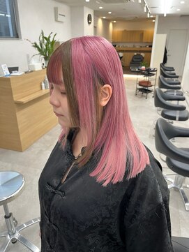 セイル(Sail) ピンク×ブラウン8.22ハイライトカラー