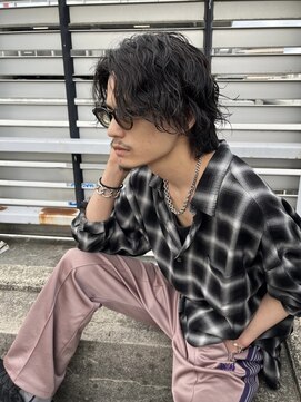 ラヴィズム(LUVISM) 波巻きパーマツイストスパイラルパーマメンズマッシュパーマ万代