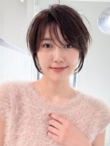 ロンドエニカ 大宮(Lond enika)&nbsp;グランマッシュ/細めハイライト/ショート/白髪ぼかし/前髪☆32