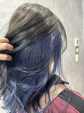 シーエスメイドバイシャチュー 栄店(CS made by SHACHU) ダークアッシュ×ネイビー