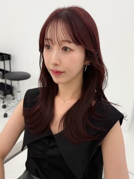 コア プラス 立川(COA PLUS) 韓国風レイヤーカット髪質改善ダブルカラーハッシュカット
