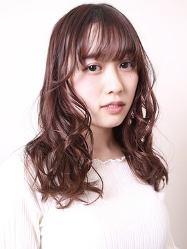 ヨファ ヘアー(YOFA hair) 似合わせカット大人ガーリーミディアムレイヤーカット0203