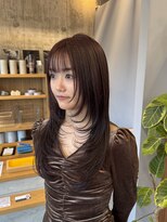 シンクアンド(THINK AND)&nbsp;レイヤーカット / レッドカラー | THINK AND