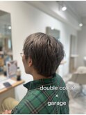メンズマッシュ40代50代ツーブロックラウンドマッシュ短髪メンズ