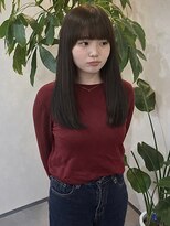ルーチェ(Lu-che)&nbsp;ワンカラーで透明感カラー×ワイドバング×イメチェンカット