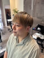 ビグディーサロン(BIGOUDI salon mukonosou) ストレート ハイトーン