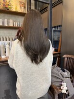 アンドケー 那覇おもろまち店(and K)&nbsp;ブリーチ無しグレージュ