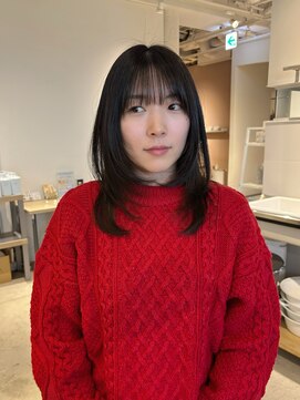ヘアーエスクールシーユー 枚方T-SITE店(hair S.COEUR×Cu) レイヤーカット/大阪枚方美容室