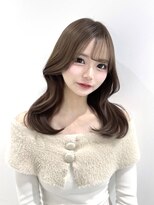 ブラウン(Brown)&nbsp;ワンホンレイヤー/オリーブカラー/藤沢美容院 
