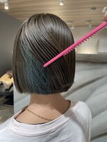 ヘアーメイク スリー(Hair Make 3)&nbsp;切りっぱなしボブインナーカラー