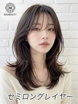 マックスビューティーギンザ(MAXBEAUTY GINZA)　&nbsp;セミロングレイヤー☆銀座/東京駅