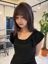 ヴィア 京都烏丸(Via)&nbsp;10代20代/ココアラベンダーグレージュ/髪質改善/ブリーチ