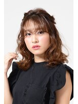 アース 新松戸店(HAIR&MAKE EARTH) 華やかロープ編みダウンスタイル【EARTH新松戸店】