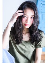 ミエルヘアーブラン(miel hair blanc) 最新アディクシーアッシュパーマ【miel hair blanc】