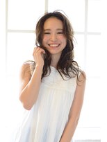 アース 上野店(HAIR&MAKE EARTH) カジュアルウェーブハニーヘア【EARTH　上野】