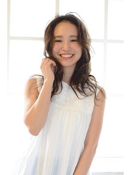 アース 上野店(HAIR&MAKE EARTH) カジュアルウェーブハニーヘア【EARTH　上野】