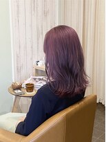 カシェット(Cachette)&nbsp;ダブルカラー　ラベンダーピンク
