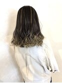 【Luccica】アッシュベージュ×バレイヤージュ