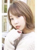 セラ バイ ユーレルム(SerA by U-REALM)&nbsp;透明感　小顔カット　ボブ　担当　佃