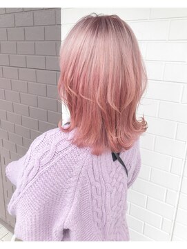 テゾーロ ヘアーアンドラブ(tesoro hair&love) ホワイトピンクレディー