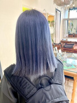 キャンバス バイ ネオリーブ 横浜西口(Canvas by neo.) 夏カラー◎ブルーバイオレット○sn